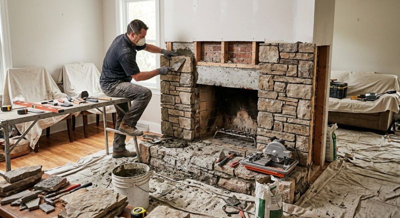 Fireplace Remodeling Service in Katy, TX
