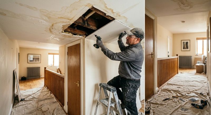 Attic Water Damage Repair in Alpharetta, GA