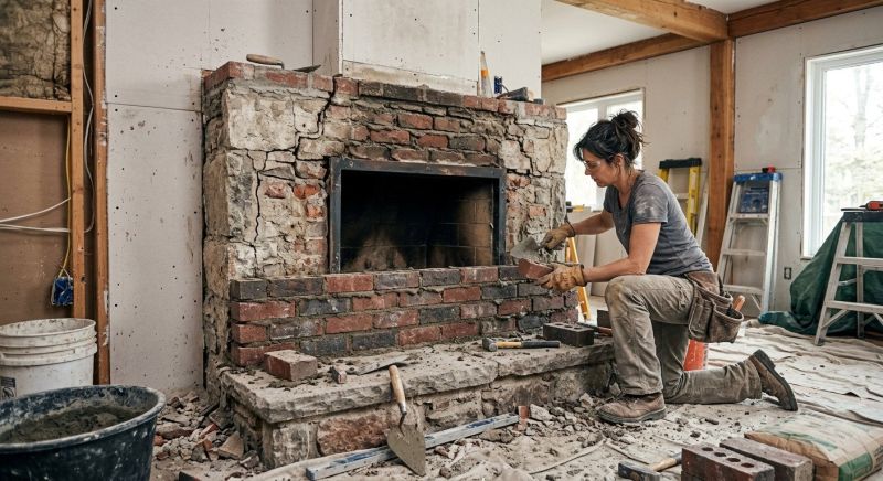 Fireplace Renovation Service in Conroe, TX