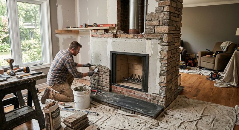 Hearth Remodeling in Houston, TX