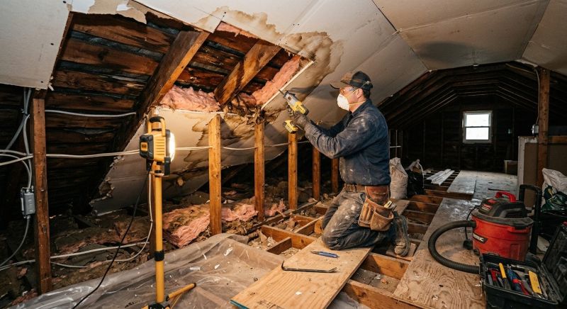 Water Damage Ceiling Repair in Katy, TX